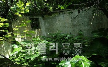 ▲ 포탄이 발견된 데이비스 산 내 옛 군사시설 <사진 출처 : 사우스차이나모닝포스트 >