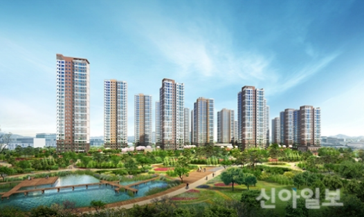 평택 SRT 센트럴지제 투시도.